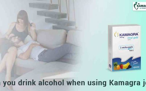 Can you drink alcohol when using Kamagra Oral jelly