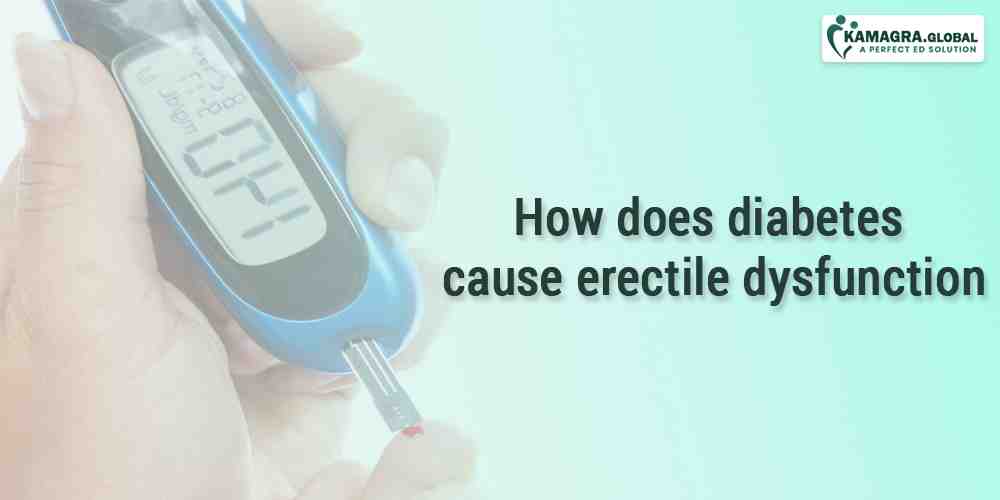 How does diabetes cause Erectile Dysfunction