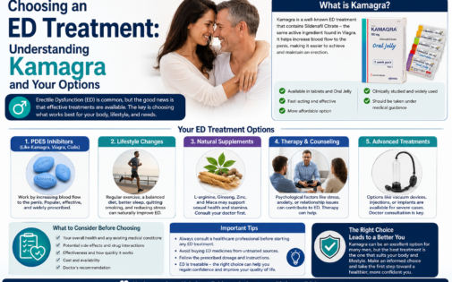 Choosing an ED Treatment Understanding Kamagra and Your Options