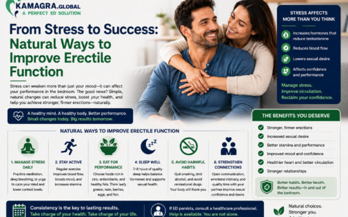From Stress to Success Natural Ways to Improve Erectile Function