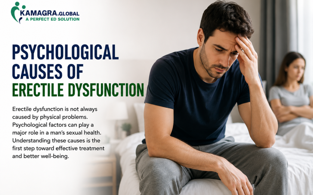 Psychological impacts on erectile dysfunction.