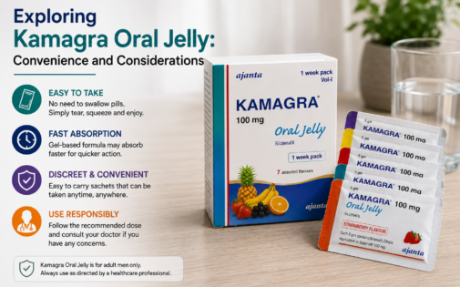 Exploring Kamagra Oral Jelly Convenience and Considerations