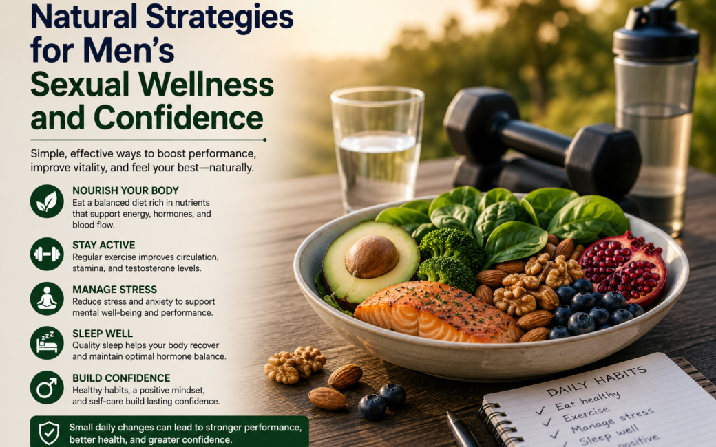 Natural Strategies for Men’s Sexual Wellness and Confidence