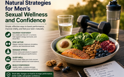 Natural Strategies for Men’s Sexual Wellness and Confidence